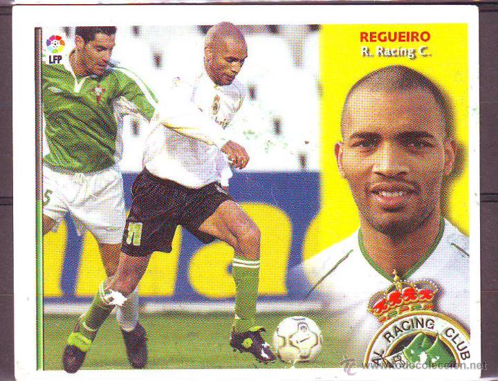 Figurine di Calcio: ESTE 2002 2003.REGUEIRO - RACING DE SANTANDER. NUEVO SIN PEGAR.