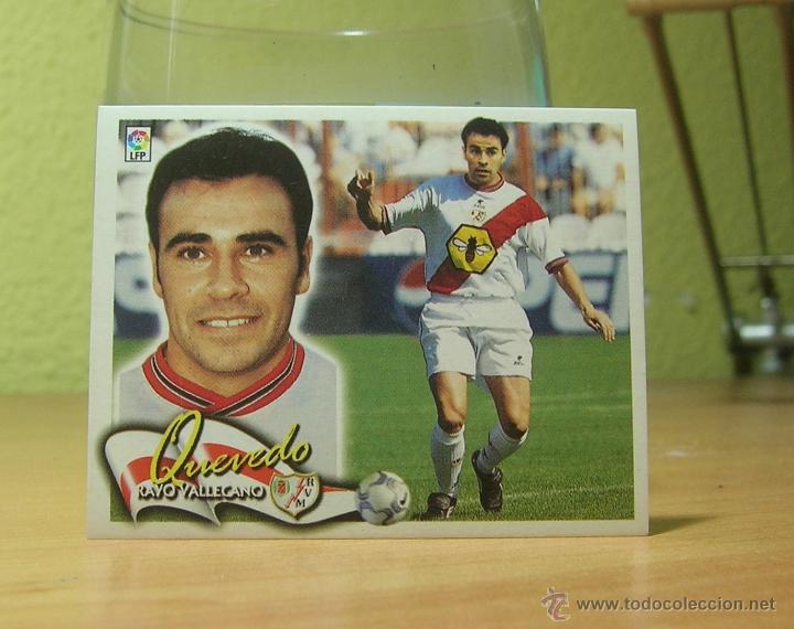 Cromos de f&uacute;tbol: EDICIONES ESTE 2000-2001  00 01  QUEVEDO   (RAYO VALLECANO) SIN PEGAR - Foto 1