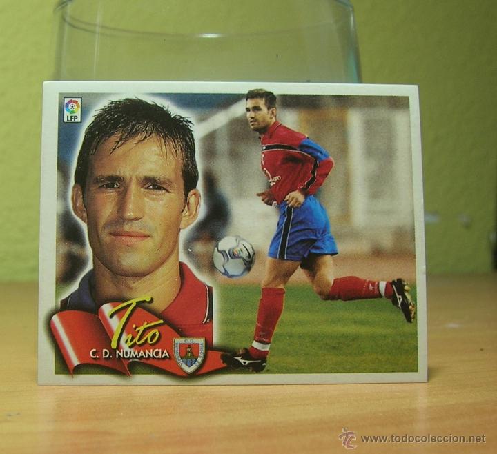 Cromos de f&uacute;tbol: EDICIONES ESTE 2000-2001  00 01  TITO  (NUMANCIA) SIN PEGAR - Foto 1