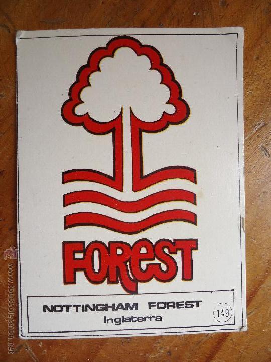 Cromos de F&uacute;tbol: ESCUDO NOTTINGHAM FOREST EDITORIAL 3D GRAFICAS
