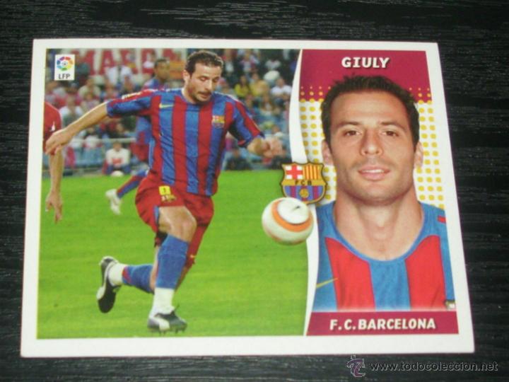 Cromos de f&uacute;tbol: -ESTE 06-07 : GIULY  ( BARCELONA ) - Foto 1