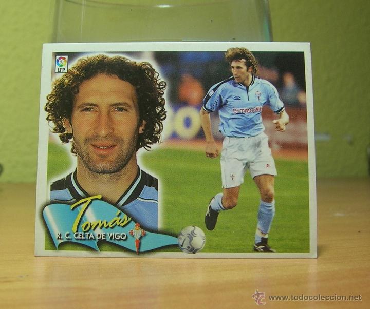 Cromos de f&uacute;tbol: EDICIONES ESTE 2000-2001  00 01  TOM&Aacute;S  (CELTA) SIN PEGAR - Foto 1
