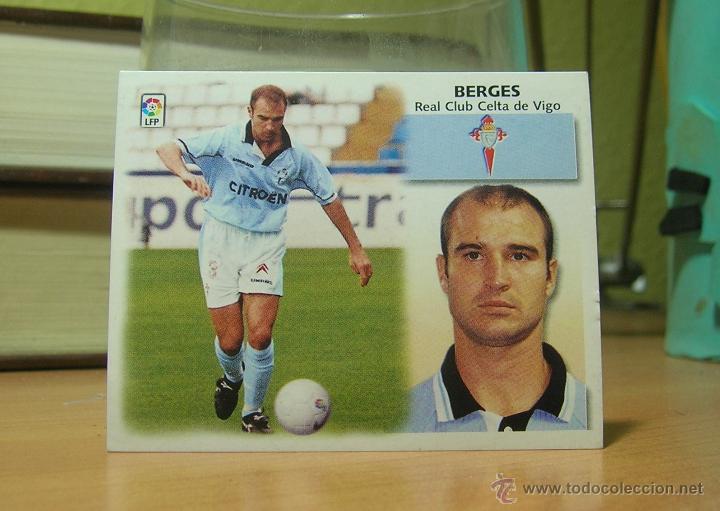 Cromos de f&uacute;tbol: EDICIONES ESTE 1999-2000  99 00  BERGES  (CELTA)   SIN PEGAR - Foto 1