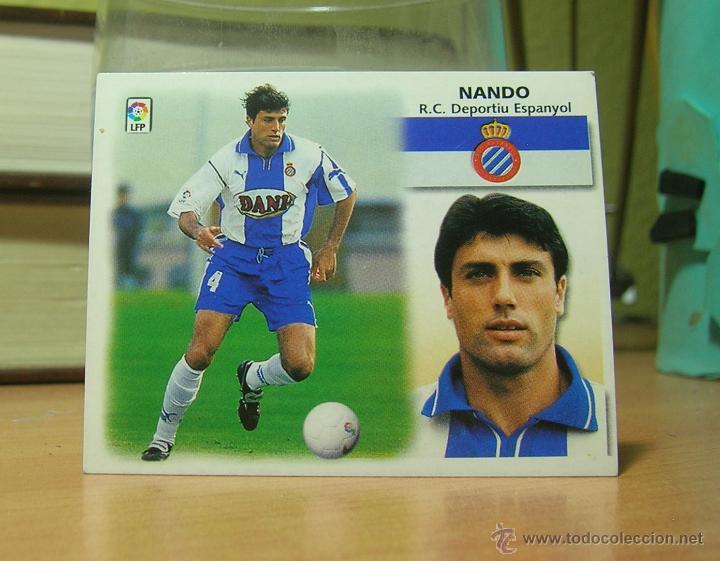 Cromos de f&uacute;tbol: EDICIONES ESTE 1999-2000  99 00  NANDO   (ESPANYOL)  SIN PEGAR - Foto 1