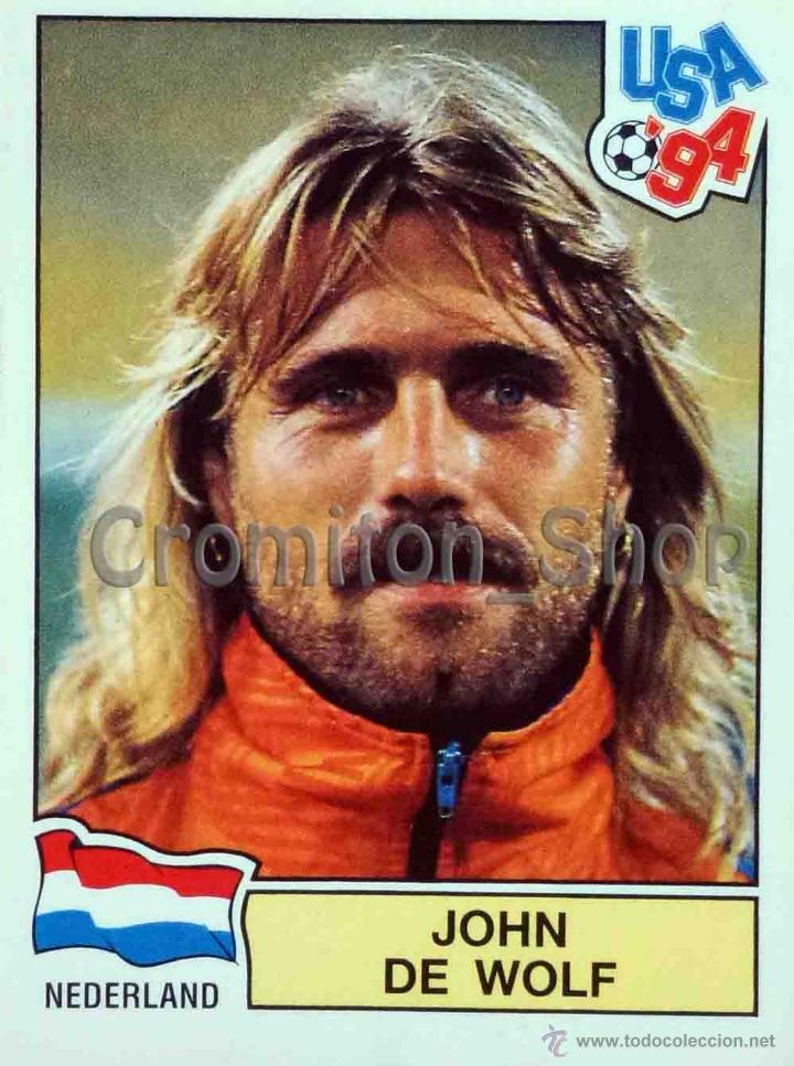 Cromos de F&uacute;tbol: N&ordm; 419 JOHN DE WOLF - USA 94 ESTADOS UNIDOS 1994 PANINI MUNDIAL WORLD CUP