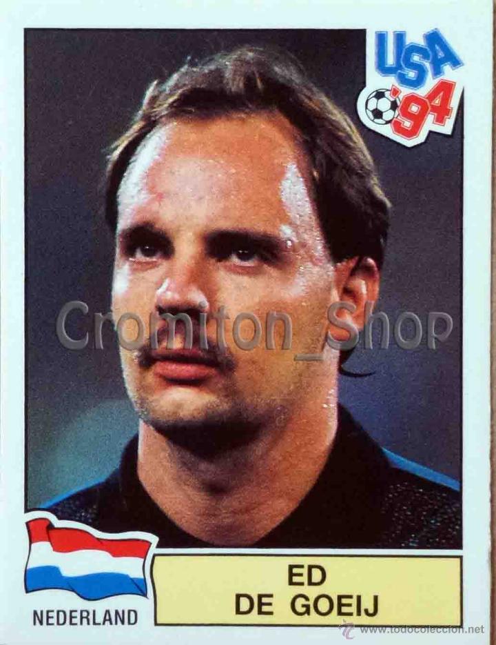 Cromos de F&uacute;tbol: N&ordm; 416 ED DE GOEIJ - USA 94 ESTADOS UNIDOS 1994 PANINI MUNDIAL WORLD CUP