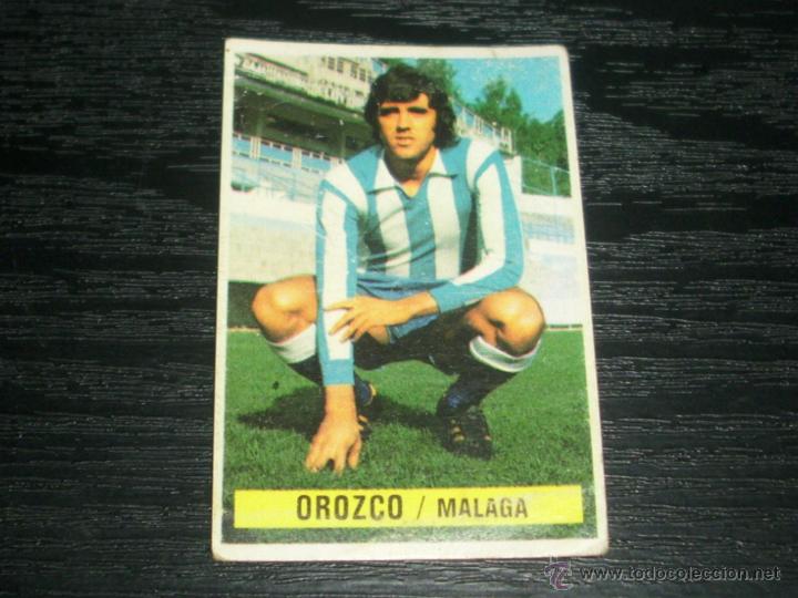 Cromos de f&uacute;tbol: -ESTE 74-75 : OROZCO ( MALAGA ) - Foto 1
