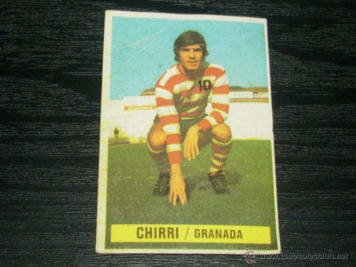 Cromos de f&uacute;tbol: -ESTE 74-75 : CHIRRI ( GRANADA ) - Foto 1