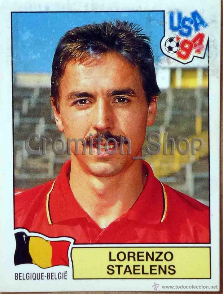 Football Stickers: N&ordm; 384 LORENZO STAELENS - USA 94 ESTADOS UNIDOS 1994 PANINI MUNDIAL WORLD CUP