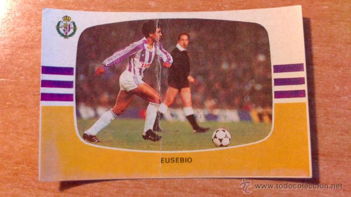 Cromos de f&uacute;tbol: R. VALLADOLID ** EUSEBIO ** TEMP 84 - 85 * CROMOS CANO ** C-1-7 - Foto 1