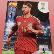 Cromos de Fútbol: 147 SERGIO RAMOS (ESPAÑA) BASIC CARD ADRENALYN XL FIFA WORLD CUP BRASIL 2014 PANINI BRAZIL. Lote 380711209