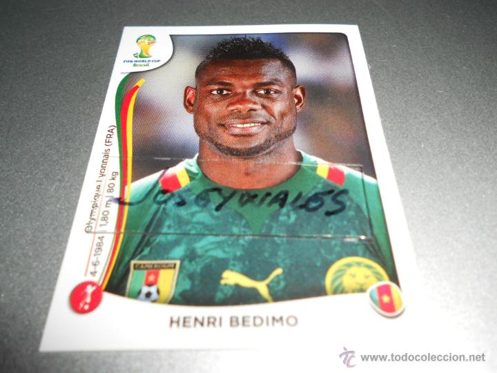 Cromos de Futebol: 95 HENRI BEDIMO CAMERUN CROMOS ALBUM MUNDIAL FUTBOL 14 FIFA WORLD CUP BRASIL 2014