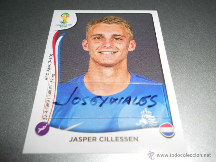 Cromos de F&uacute;tbol: 129 JASPER CILLESSEN HOLANDA CROMOS ALBUM MUNDIAL FUTBOL 14 FIFA WORLD CUP BRASIL 2014