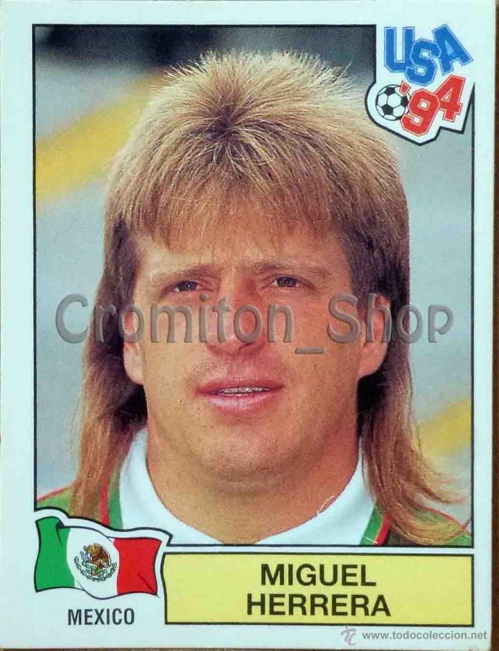 Football Stickers: N&ordm; 364 MIGUEL HERRERA - USA 94 ESTADOS UNIDOS 1994 PANINI MUNDIAL WORLD CUP