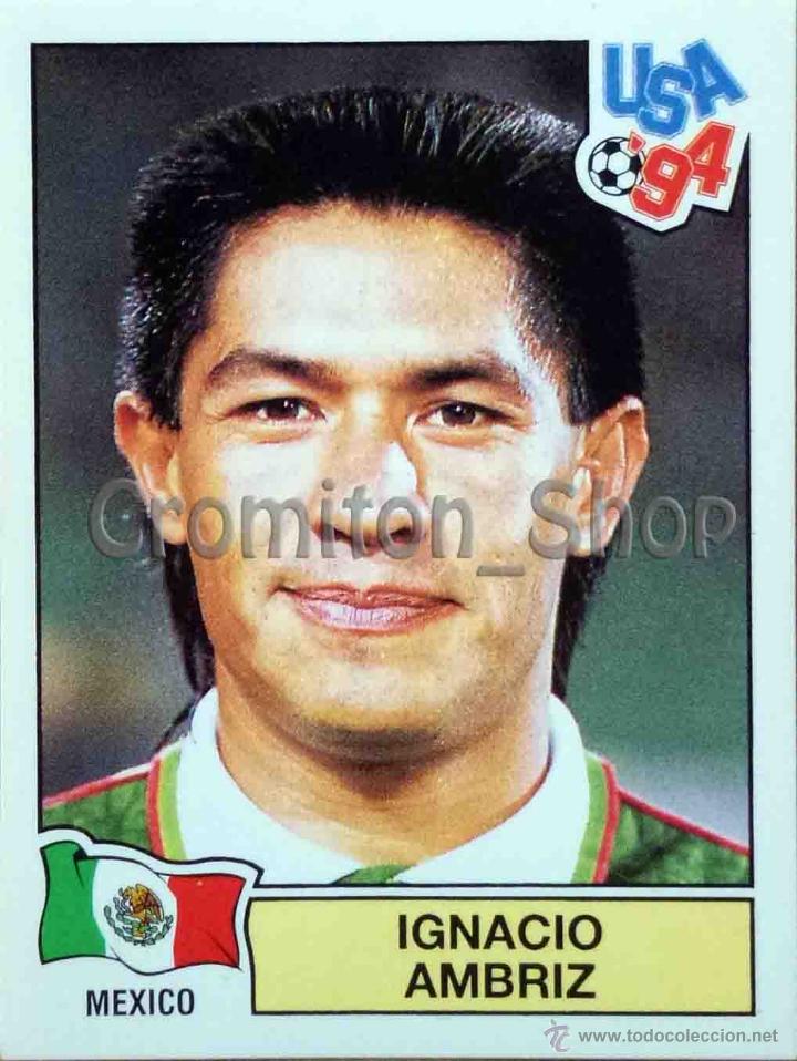 Football Stickers: N&ordm; 362 IGNACIO AMBRIZ - USA 94 ESTADOS UNIDOS 1994 PANINI MUNDIAL WORLD CUP
