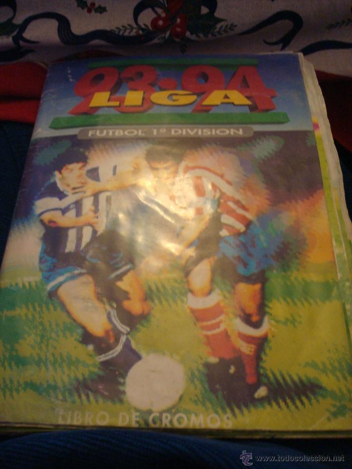 Figurine di Calcio: 10 CROMOS ALBUM LIGA 93-94 ESTE. LEER.