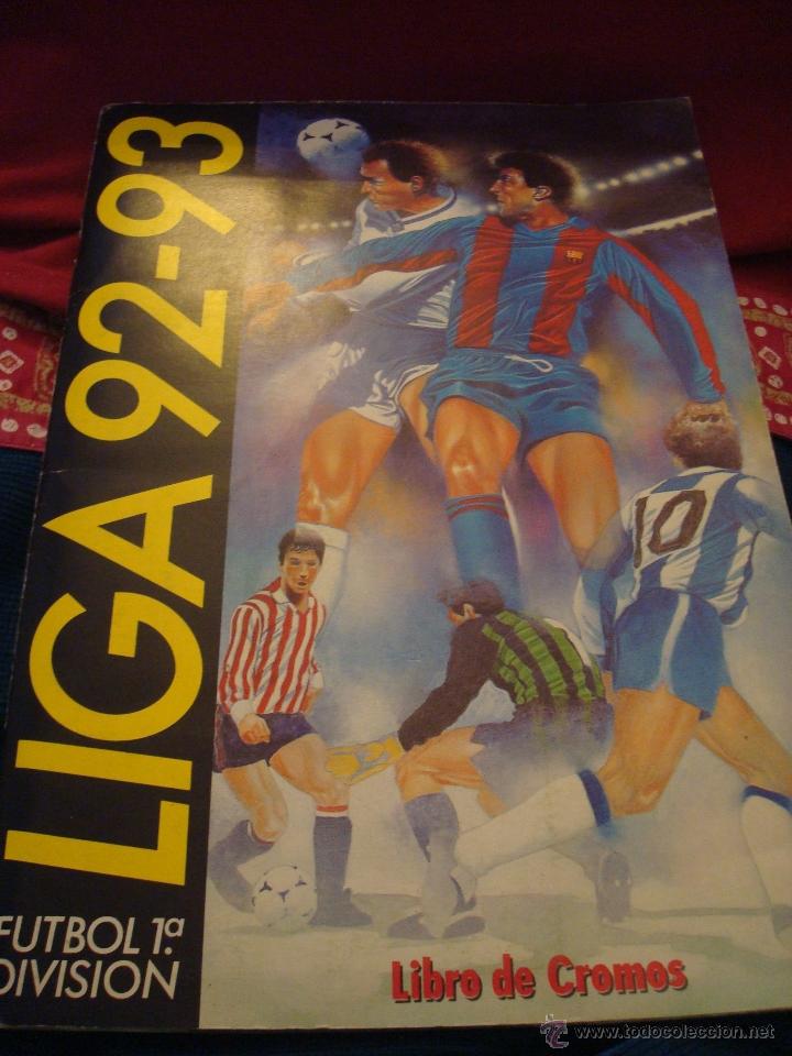 Figurine di Calcio: 10 CROMOS DEL ALBUM LIGA 92-93 ESTE. LEER