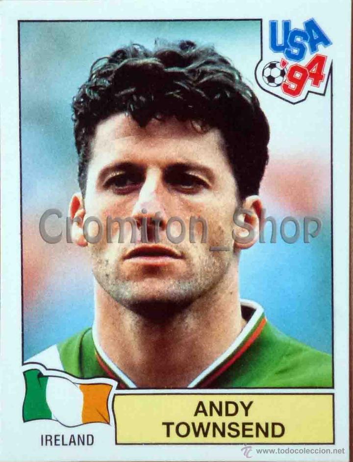 Football Stickers: N&ordm; 331 ANDY TOWNSEND - USA 94 ESTADOS UNIDOS 1994 PANINI MUNDIAL WORLD CUP