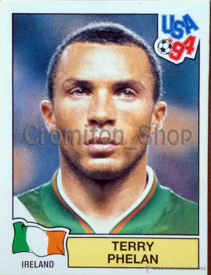 Football Stickers: N&ordm; 326 TERRY PHELAN - USA 94 ESTADOS UNIDOS 1994 PANINI MUNDIAL WORLD CUP