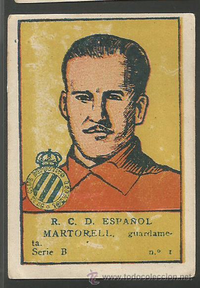 Cromos de f&uacute;tbol: MARTORELL - R.C.D. ESPA&Ntilde;OL - (CD-451) - Foto 1