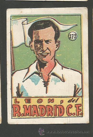 Cromos de f&uacute;tbol: LEON - R. MADRID - (CD-428) - Foto 1