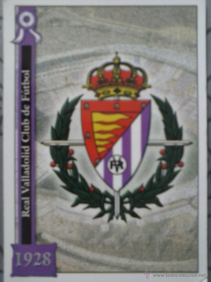 Figurine di Calcio: CROMO ESCUDO R VALLADOLID