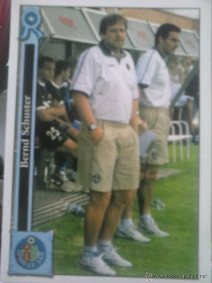 Cromos de f&uacute;tbol: CROMO DE SCHUSTER GETAFE C.F. - Foto 1