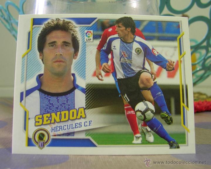 Cromos de f&uacute;tbol: EDICIONES ESTE 2010-2011 10 11  SENDOA  (HERCULES)  SIN PEGAR - Foto 1