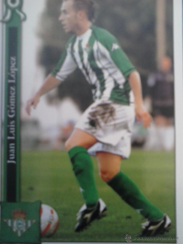 Football Stickers: CROMO JUANLU REAL BETIS BALOMPIE FICHAS DE LA LIGA 2006