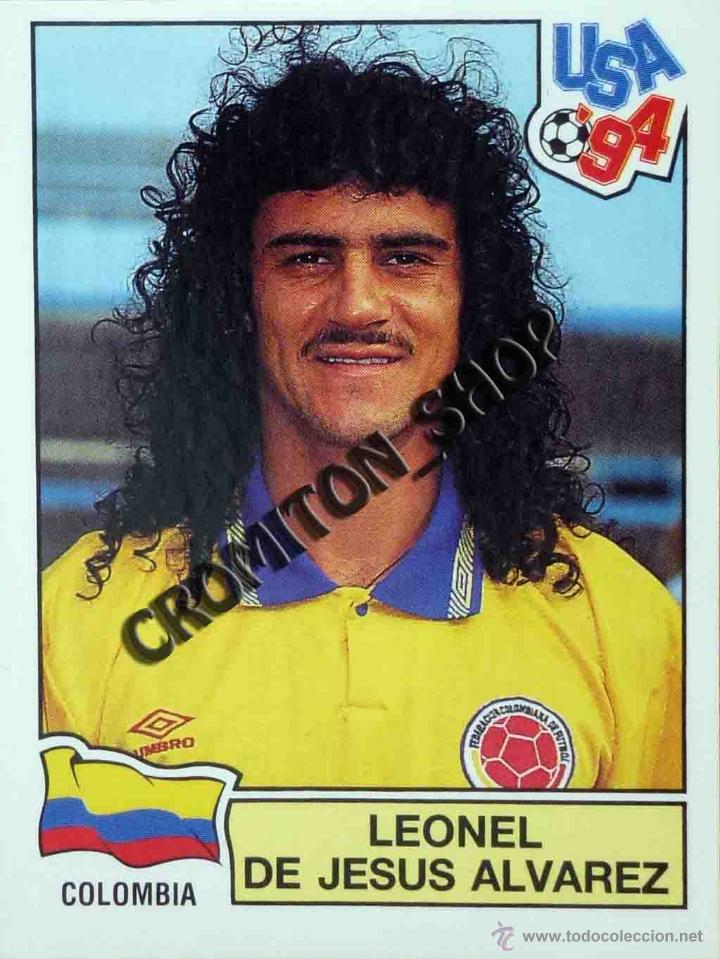 Fu&szlig;ball-Sticker: N&ordm; 61 LEONEL DE JESUS ALVAREZ - USA 94 ESTADOS UNIDOS 1994 PANINI MUNDIAL WORLD CUP