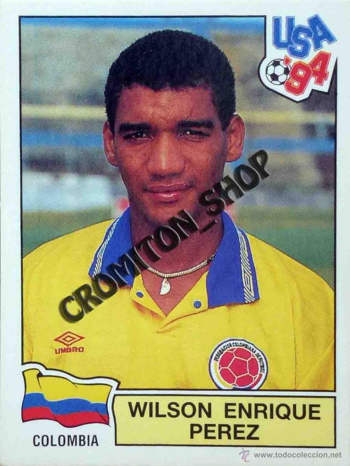 Fu&szlig;ball-Sticker: N&ordm; 59 WILSON ENRIQUE PEREZ - USA 94 ESTADOS UNIDOS 1994 PANINI MUNDIAL WORLD CUP