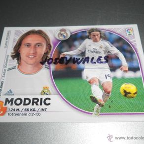 extra sticker luka modric plata silver world cu - Compra venta en ...