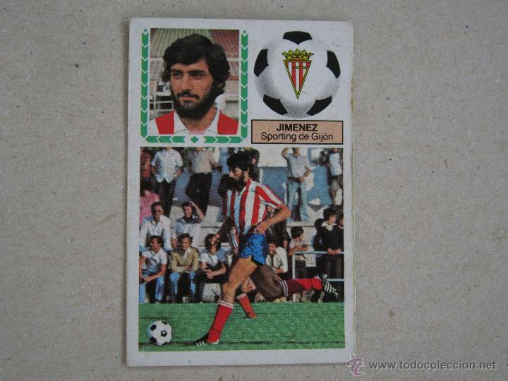 Cromos de f&uacute;tbol: ESTE 83-84  JIMENEZ  SPORTING GIJON  1983-1984 - Foto 1