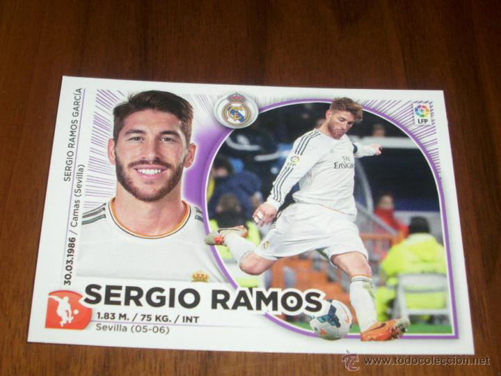 Cromos de f&uacute;tbol: -ESTE 14-15 : SERGIO RAMOS ( REAL MADRID ) - Foto 1