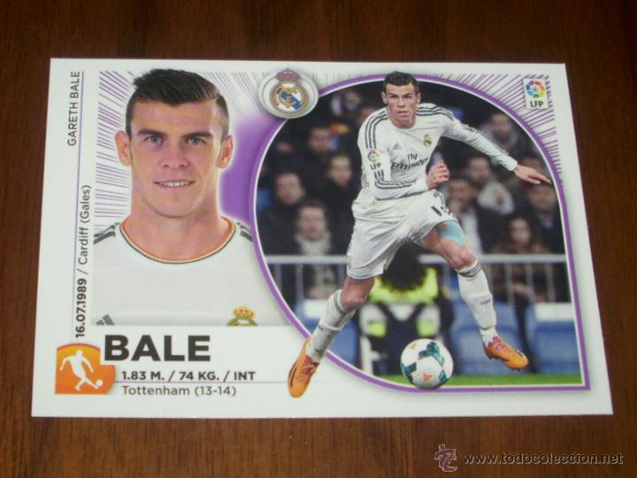 Cromos de f&uacute;tbol: -ESTE 14-15 : BALE ( REAL MADRID ) - Foto 1