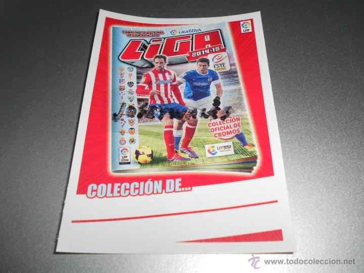 Cromos de F&uacute;tbol: CROMO CONMEMORATIVO N&ordm; 1 CROMOS ALBUM EDICIONES ESTE LIGA FUTBOL 2014 2015 14 15 PANINI