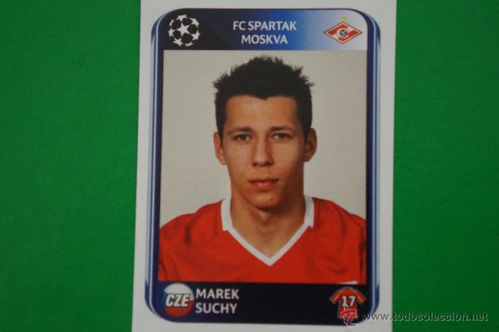 Figurine di Calcio: CROMO DE FUTBOL:SUCHY DEL SPARTAK DE MOSC&Uacute;,(SIN PEGAR),N&ordm;383,CHAMPIONS LEAGUE 2010-2011/10-11