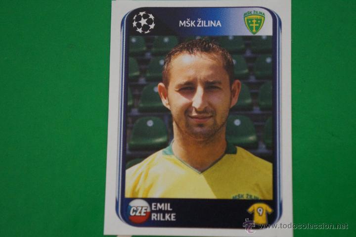 Figurine di Calcio: CROMO DE FUTBOL:RILKE DEL MSK ZILINA,(SIN PEGAR),N&ordm;405,CHAMPIONS LEAGUE 2010-2011/10-11