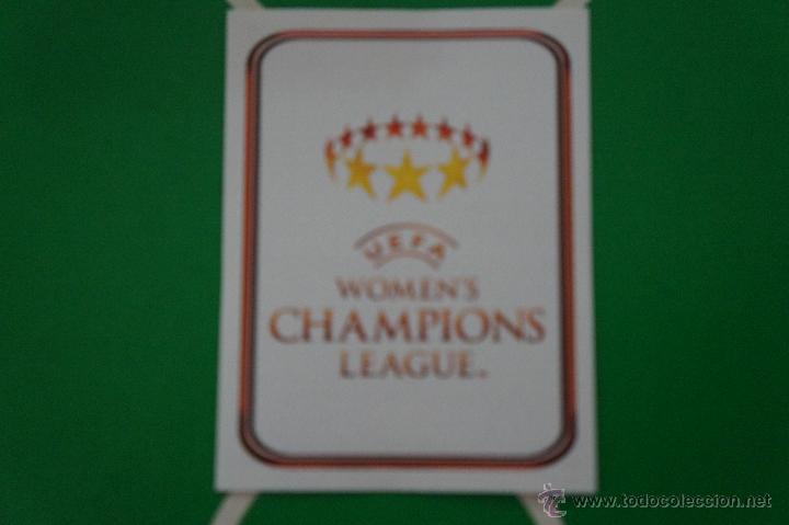 Figurine di Calcio: CROMO DE FUTBOL:LOGO WOMEN'S CHAMPIONS LEAGUE,(SIN PEGAR),N&ordm;563,CHAMPIONS LEAGUE 2010-2011/10-11
