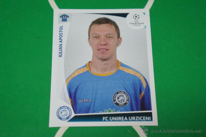 Figurine di Calcio: CROMO DE F&Uacute;TBOL:APOSTOL DEL F.C.UNIREA,(SIN PEGAR),N&ordm;473,CHAMPIONS LEAGUE 2009-2010/09-10