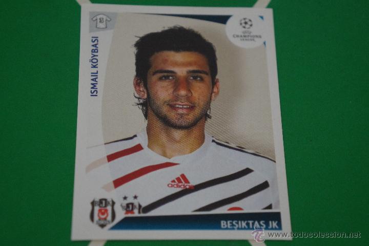 Figurine di Calcio: CROMO DE F&Uacute;TBOL:K&Ouml;YBASI DEL BESIKTAS,(SIN PEGAR),N&ordm;109,CHAMPIONS LEAGUE 2009-2010/09-10