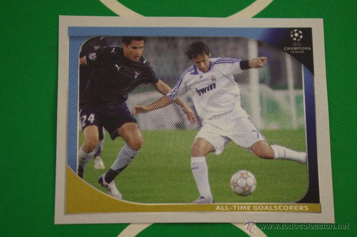 Figurine di Calcio: CROMO DE F&Uacute;TBOL:ALL-TIME GOALSCORERS,(SIN PEGAR),N&ordm;556,CHAMPIONS LEAGUE 2008-2009/08-09