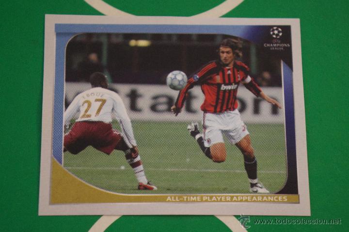 Figurine di Calcio: CROMO DE F&Uacute;TBOL:ALL-TIME PLAYER APPEARANCES,(SIN PEGAR),N&ordm;555,CHAMPIONS LEAGUE 2008-2009/08-09