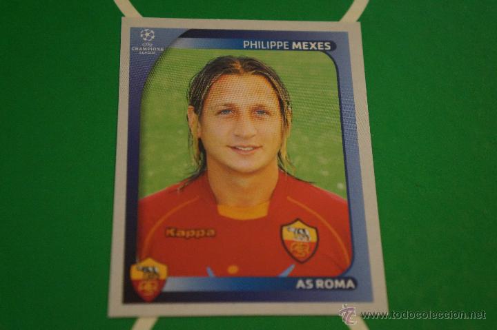 Figurine di Calcio: CROMO DE F&Uacute;TBOL:MEXES DEL A.S.ROMA,(SIN PEGAR),N&ordm;453,CHAMPIONS LEAGUE 2008-2009/08-09