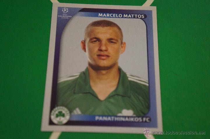 Figurine di Calcio: CROMO DE F&Uacute;TBOL:MATTOS DEL PANATHINAIKOS F.C.,(SIN PEGAR),N&ordm;392,CHAMPIONS LEAGUE 2008-2009/08-09