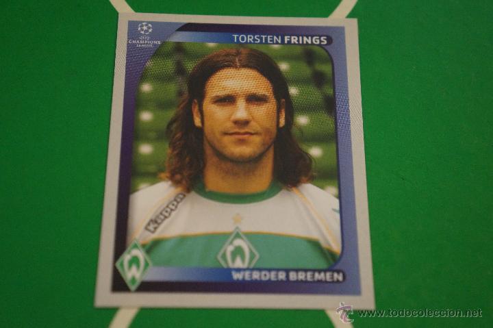 Cromos de f&uacute;tbol: CROMO DE F&Uacute;TBOL:FRINGS DEL WERDER BREMEN,(SIN PEGAR),N&ordm;187,CHAMPIONS LEAGUE 2008-2009/08-09