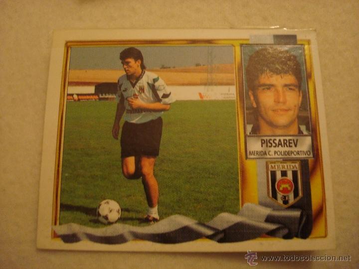 Cromos de f&uacute;tbol: 95-96 ESTE. PISSAREV. COLOCA MERIDA - Foto 1