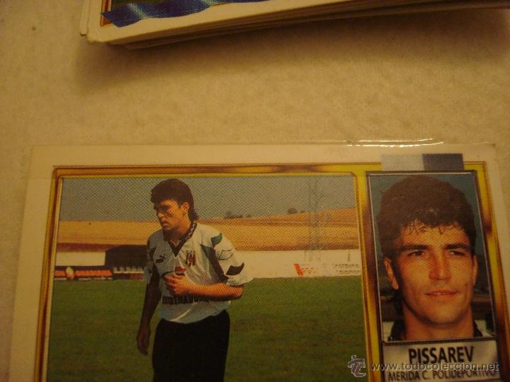 Cromos de f&uacute;tbol: 95-96 ESTE. PISSAREV. COLOCA MERIDA - Foto 2