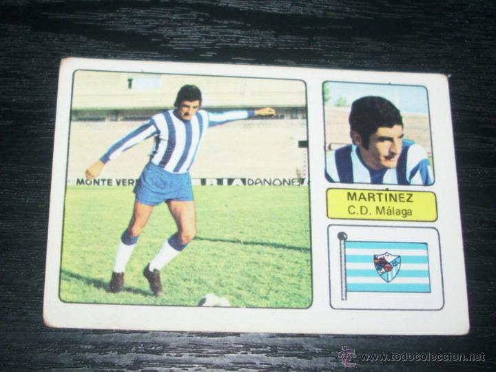 Cromos de f&uacute;tbol: -FHER 73-74 : MARTINEZ  ( MALAGA ) - Foto 1