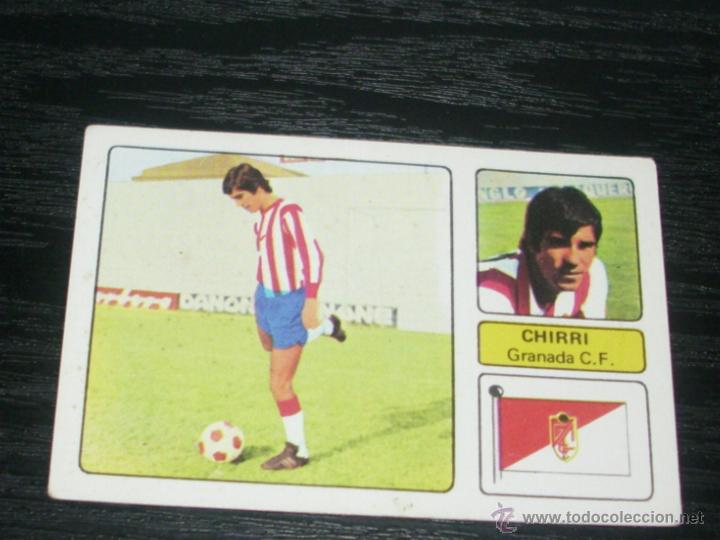 Cromos de f&uacute;tbol: -FHER 73-74 : CHIRRI  ( GRANADA ) - Foto 1